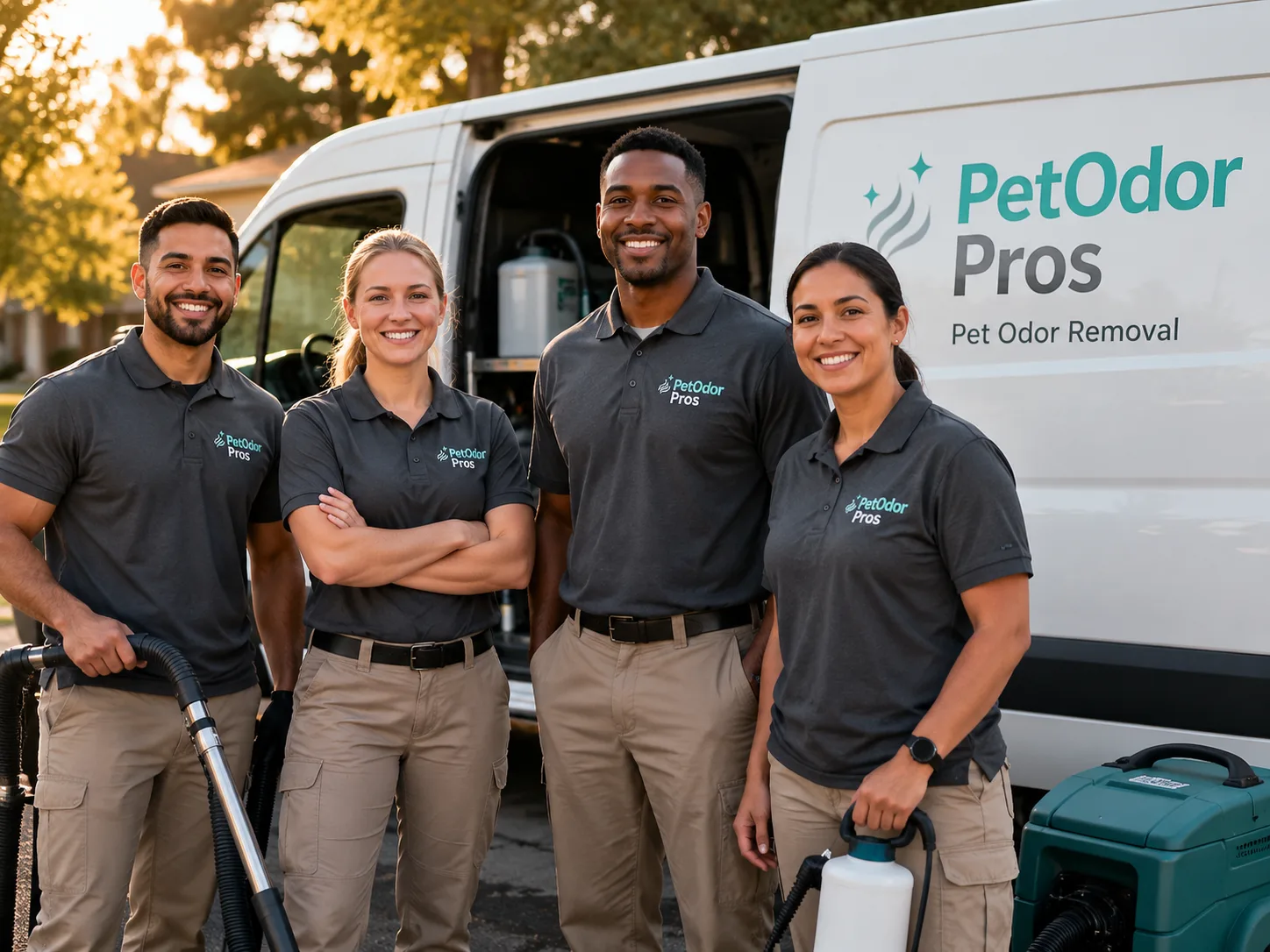 Pet Odor Removal team serving Liberty, MO